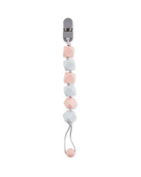 Nuby Baby Soother Clip - Pink