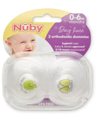 Nuby 0-6 Months Apple Soothers