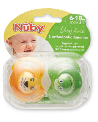 Nuby 6-18 Months Animal Soothers