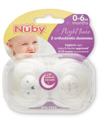 Nuby 0-6 Months Arrow Soothers