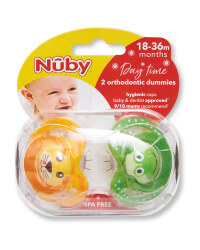 Nuby Animal Day Soother 18-36 Months