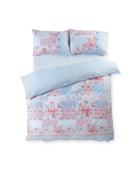 Sophia Button Double Duvet Set
