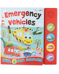 Emergency Vehicles Sound Board Book