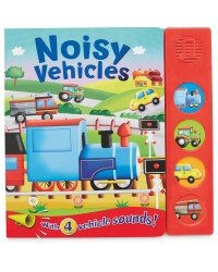 Noisy Vehicles Sound Board Book