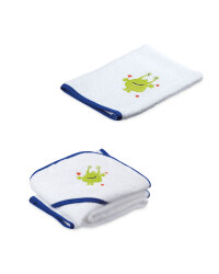 Space Monster Hooded Towel and Mitt