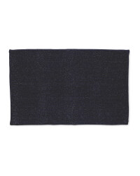 Sparkle Bobble Bath Mat - Navy
