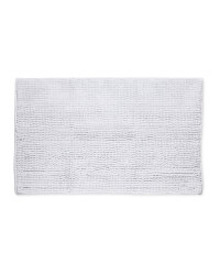 Sparkle Bobble Bath Mat - White