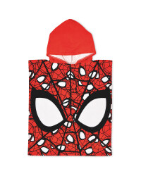 Spiderman Hooded Poncho Towel