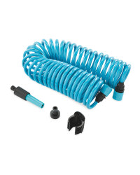Gardenline Spiral Garden Hose Set - Blue