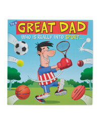 Sporty Dad Card
