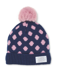 Crane Kids' Spot Knit Beanie