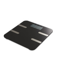 Square Body Fat Scale - Black