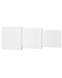 Script Square Canvas 3 Pack