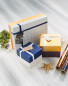 Square Navy Gift Box 2 Pack