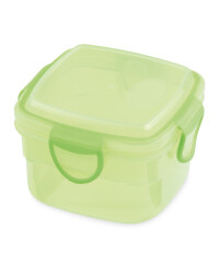Square Snack Container - Green