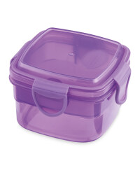 Square Snack Container - Purple