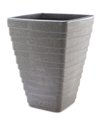 Gardenline Square Tall Planter - Charcoal