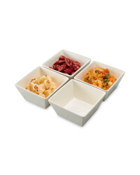 Square Tapas Bowls - 4 Pack