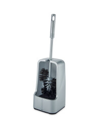 Square Toilet Brush - Silver