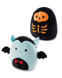 Squishmallow Skeleton & Vampire Set
