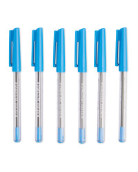 Staedtler Ballpoint Pen 6 Pack - Blue