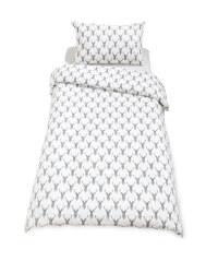 Kirkton House Stag Single Duvet Set