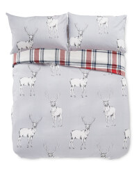 Stag Cotton King Duvet Set