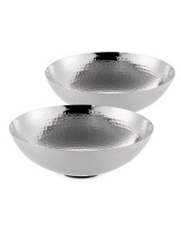 Stainless Steel Bowls 2-Pack