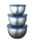 Stainless Steel Mixing Bowl Set - Blue
