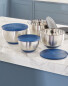 Stainless Steel Mixing Bowl Set - Blue