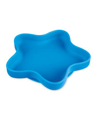 Nuby Silicone Star Bowl - Blue
