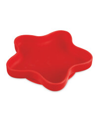 Nuby Silicone Star Bowl - Red