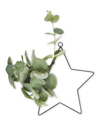 Star Eucalyptus Faux Wreath