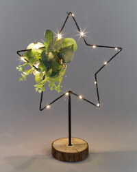 Star Standing Eucalyptus Wreath