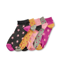 Star and Spot Socks - 5 Pack