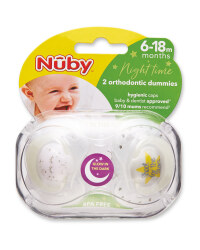 Stars Soothers 6-18 Months