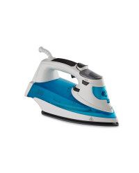 Easy Home Steam Iron - White/Blue