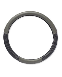 Auto XS Steering Wheel Cover - Grey