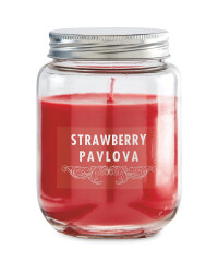 Strawberry Pavlova Candle
