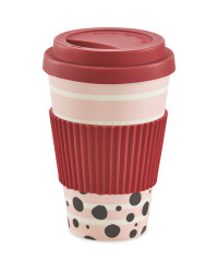 Stripe Bamboo Travel Mug