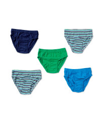 Stripe Boys' Briefs - Pack of 5