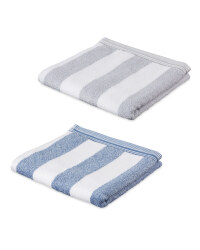 Striped Cotton Hand Towel