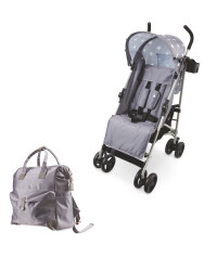 Stroller And Grey Change Backpack