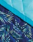 Kirkton House Palm Bed Spread - Navy/Blue