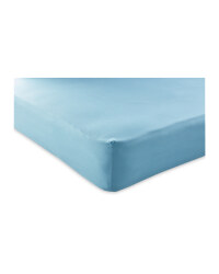 King Fitted Sheet - Blue