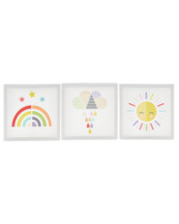 Sun Kids' Room Canvas Set