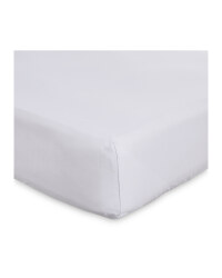 Super King Mattress Flat Sheet - White