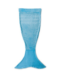 Super Soft Kids' Mermaid Blanket - Blue