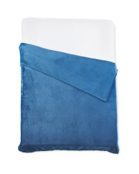 Kirkton House Super Soft Throw - Blue