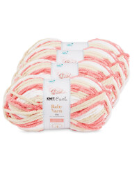 Sweet Coral Baby Yarn 4 Pack